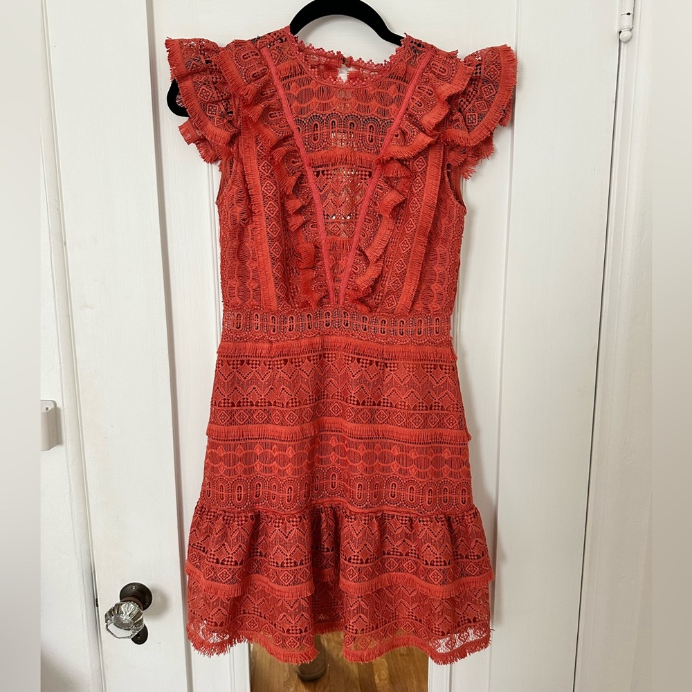 Carlotta Dress in Terra Cotta
SAYLOR